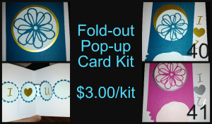 Fold out pop up kit