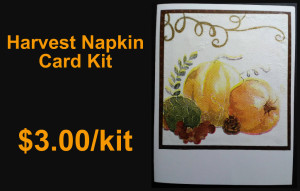 Harvest napkin kit